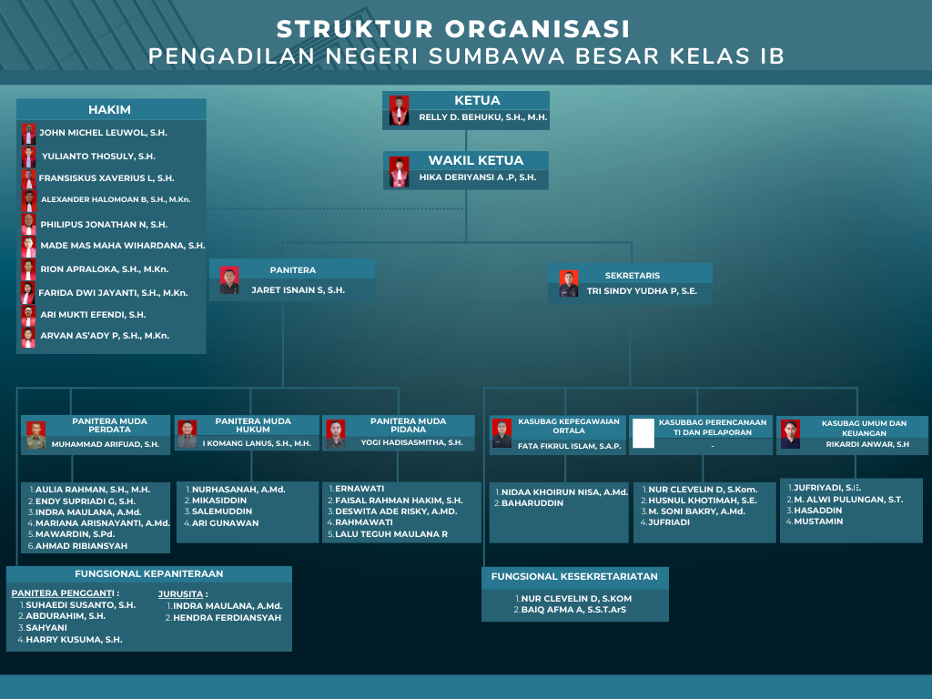 STRUKTUR ORAGANISASI PN2025